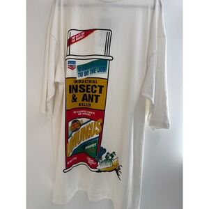 VTG 90s UMUNGUS Insect & Ant Killer Graphic Tee NWT USA Baggy Streetwear XXL+